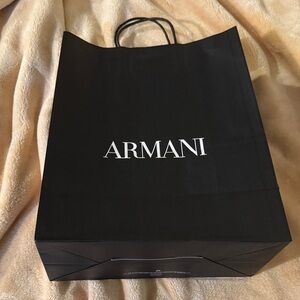 Giorgio Armani Black Gift Bag